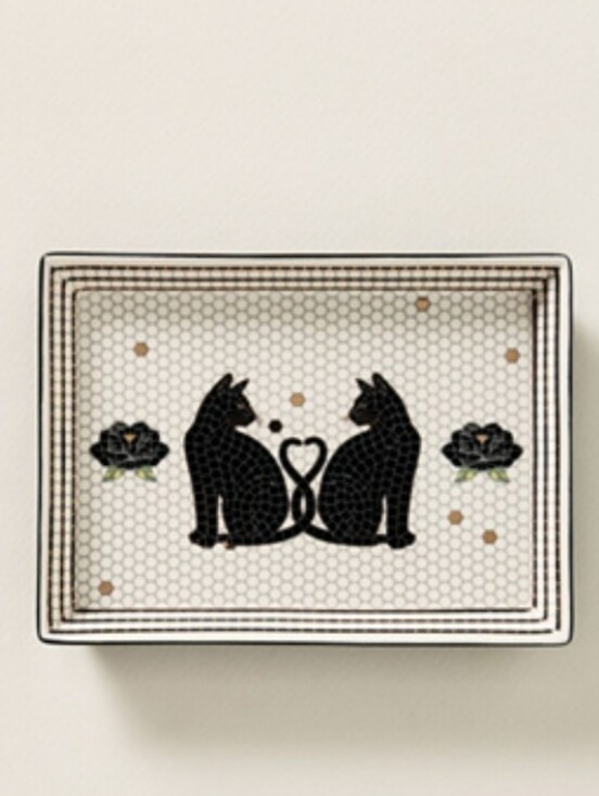 Anthropologie Other - NWT Bistro Tile Vanity Tray: Halloween Edition
